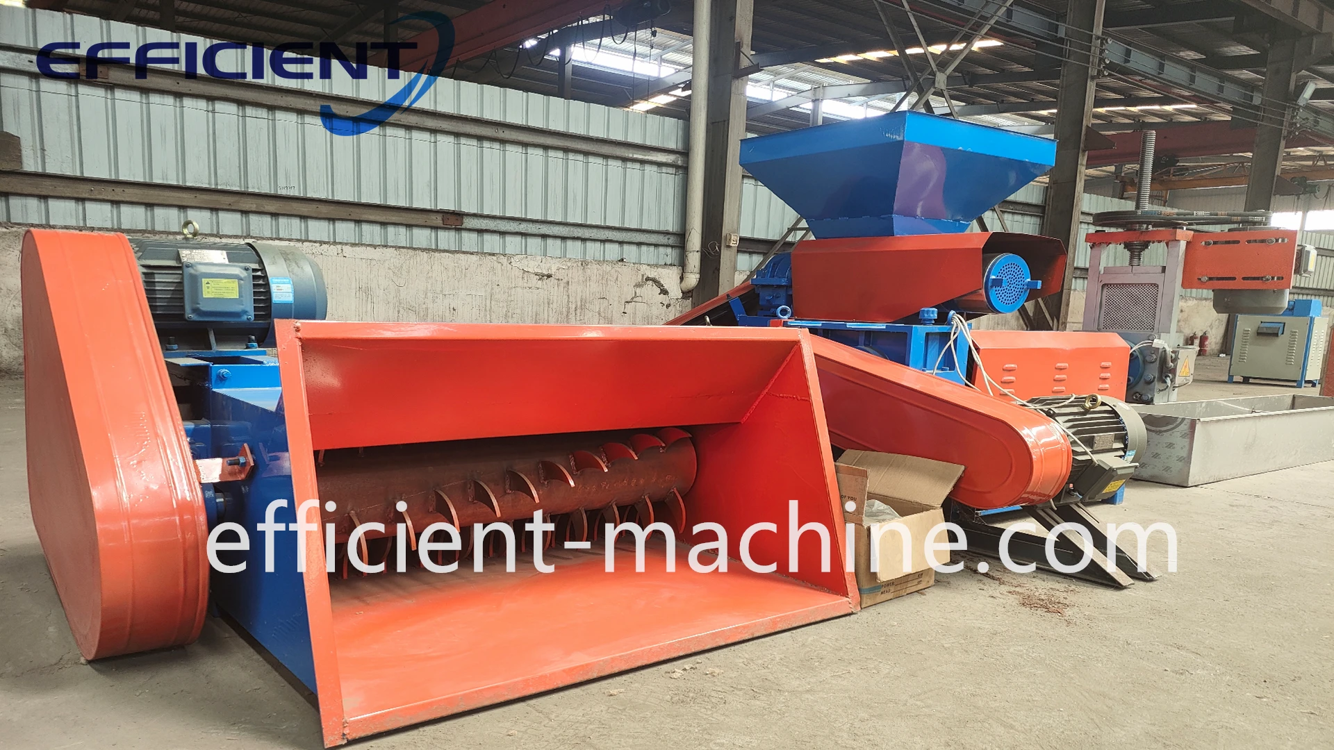 EPS/EPE Foamed Plastic Recycling Line