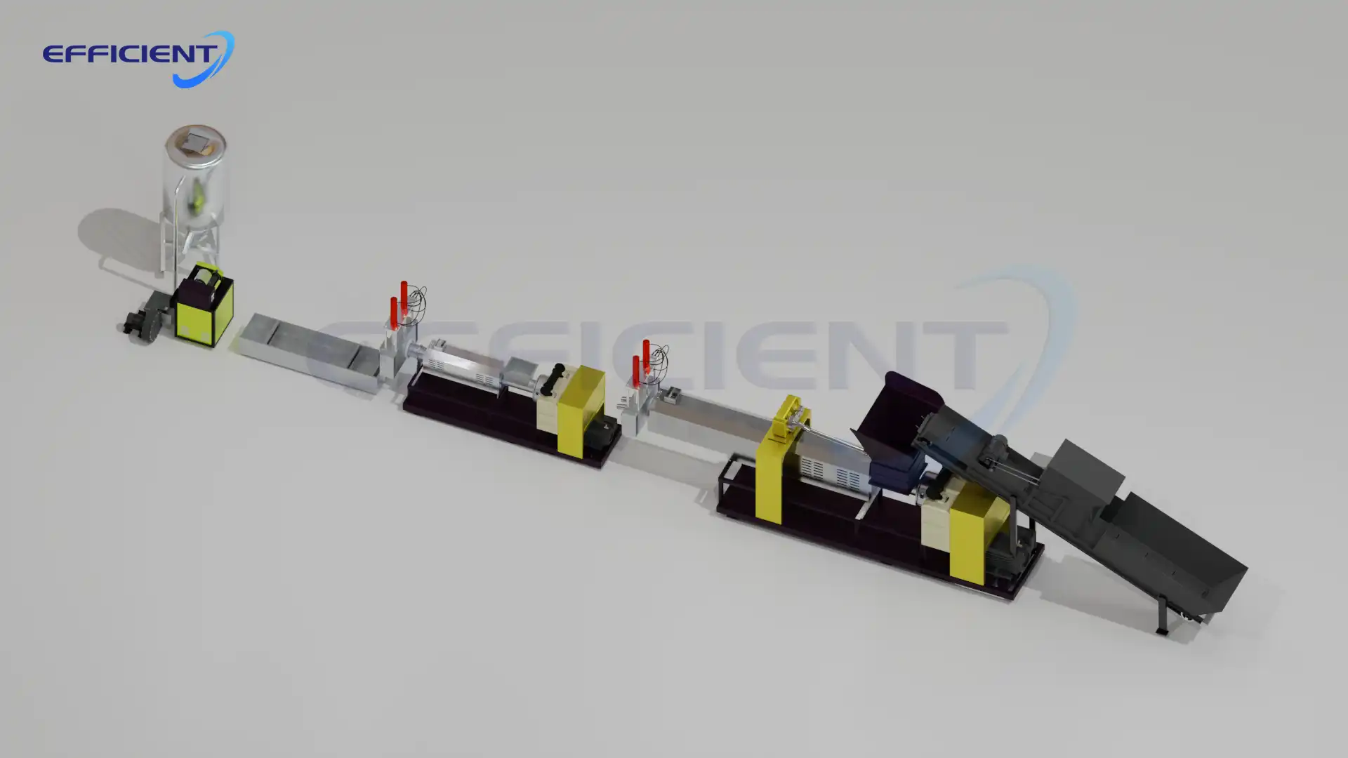 PP PE plastic film recycling line (3)