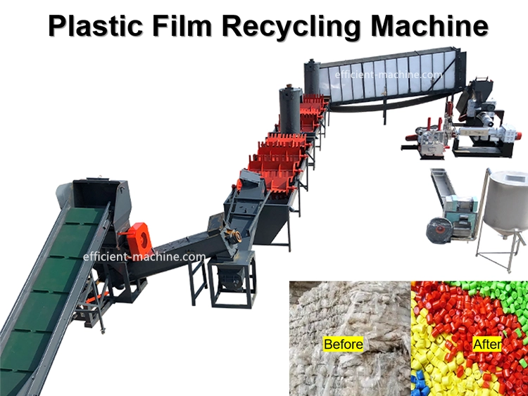 Plastic Film Recycling Machine