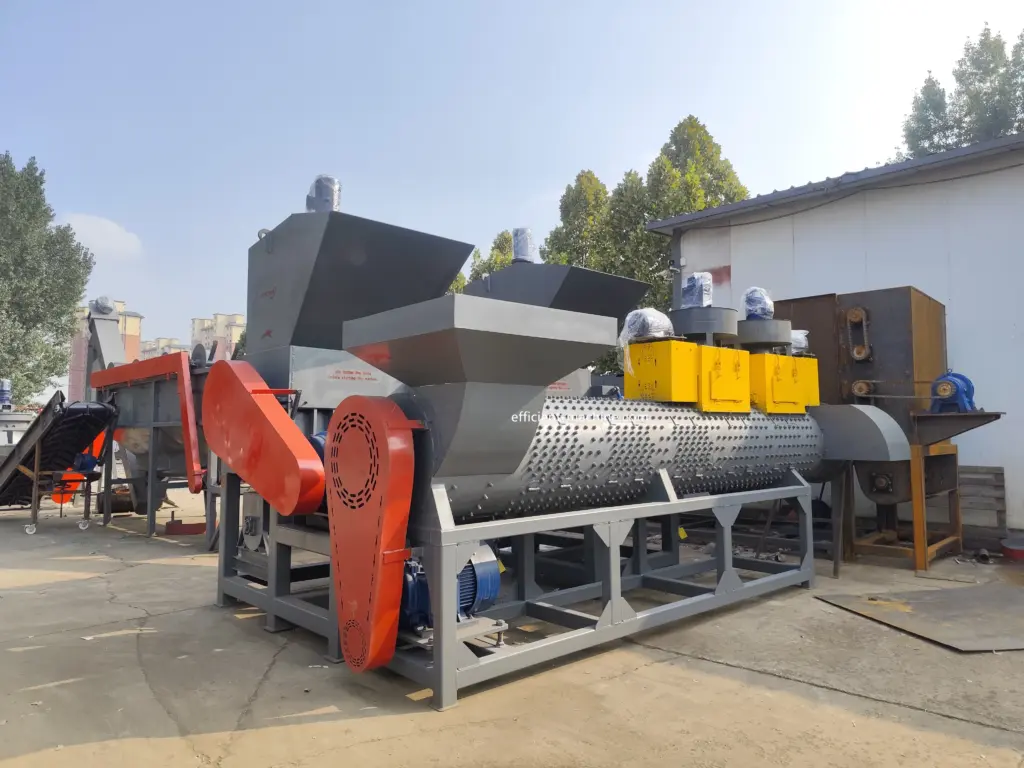 PET BottleLabel Removal Machine