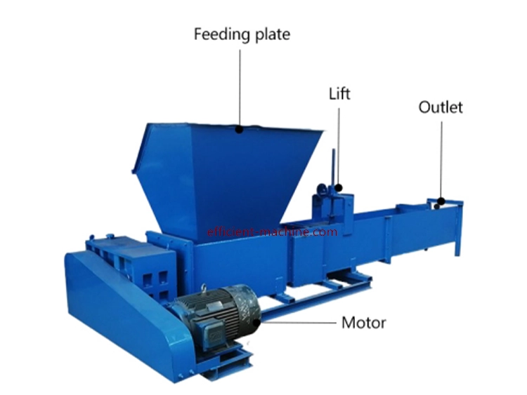 Plastic Foam Cold Press Machine Structure